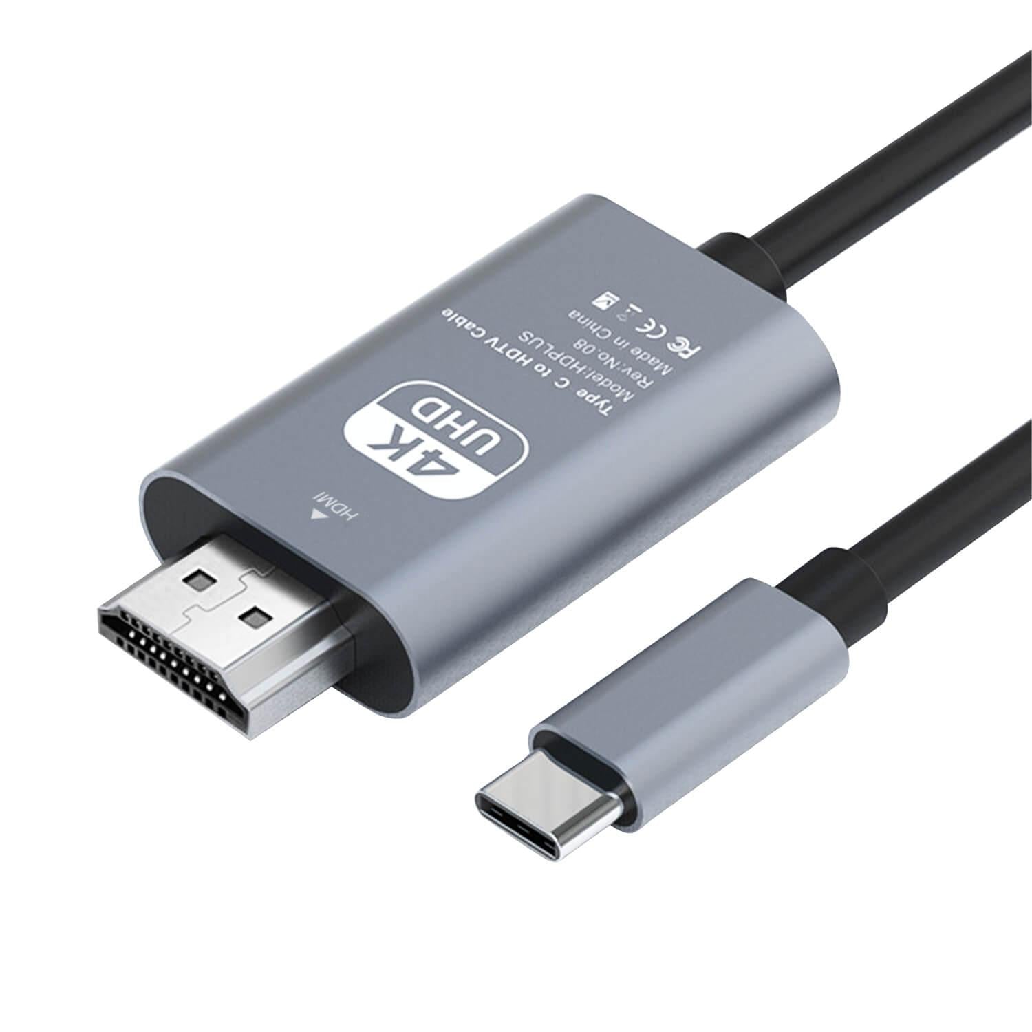 MAGFIT Cable USB C to HDMI Support 4K@60Hz  PD 100W USB  For Home Office,MacBooK,iPad Pro - Magfit