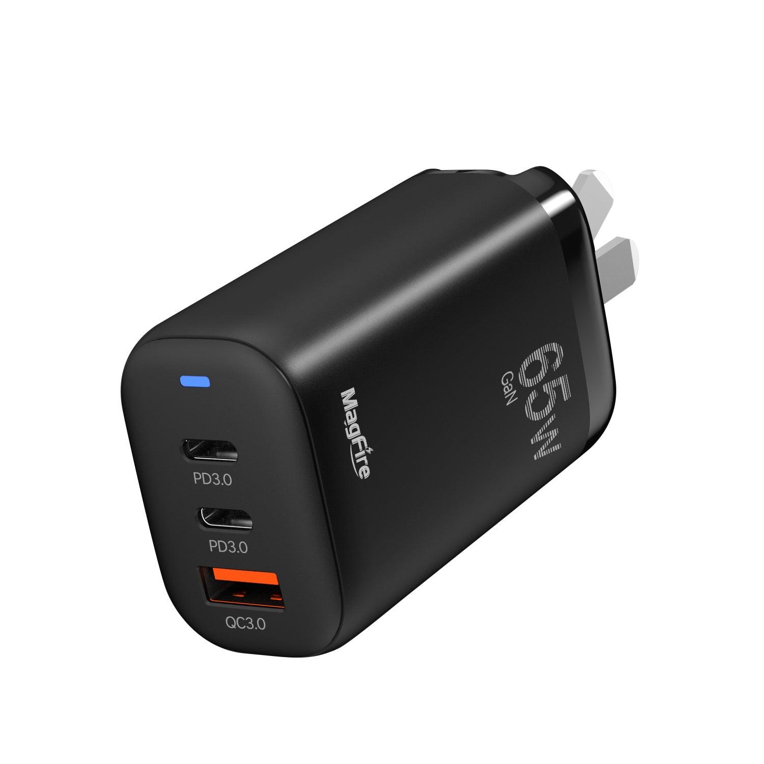 65W GaN Charger with 3 Ports - Magfit